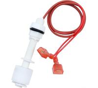 KHIronHive Interruttore di livello galleggiante PP sensore per Manitowoc Ice Maker 040002396/040001783, installazione verticale a doppio galleggiante, 20C a 80C, controllo on/off affidabile, bianco (A