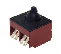 KHIronHive Interruttore di ricambio 1607200179 per smerigliatrice angolare Bosch GWS 7-115, GWS 850 C, GWS 6-115 - Parte utensile elettrico in metallo per un funzionamento sicuro e una facile