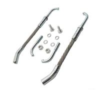KHIronHive Kit per grattare ghiaccio con punte in metallo duro per motoslitte per modello 1201-DF, costruzione in acciaio inossidabile 304, prestazioni migliorate del liquido refrigerante e carico