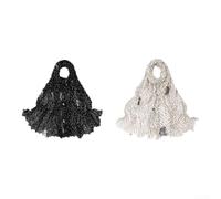KHIronHive Sciarpa da donna in cotone e lino, 180 cm, effetto ombré | Morbido misto cotone-lino, transizione di colore ombre, motivo a cavo attorcigliato, dimensioni 180x80cm