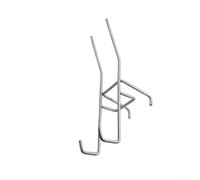 KHIronHive Secchio per miele in acciaio inox per apicoltura, telaio di supporto sicuro per la raccolta e l'estrazione del miele, supporto leggero per 1 o 2 secchi, argento (1 pezzo)