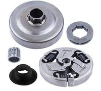 KHIronHive Set completo di ricambio per motosega 357 359, struttura in metallo, 5 pezzi, include piastra azionata a frizione, compatta, 8 x 8 x 4 cm