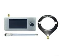 KHIronHive SI4732 per ricevitore radio DSP con schermo IPS da 1,9 pollici, HF SW portatile per MW VHF AM FM LSB sintonizzatore USB per ESP32-S3, batteria 800 mAh, per guscio PETG, antenna telescopica