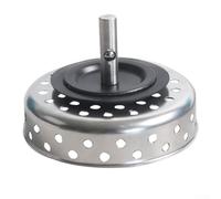 KHIronHive Tappo di scarico per lavello da cucina in acciaio inox con cestello microperforato e guarnizione in gomma, blocca i detriti alimentari, previene gli intasamenti, si adatta agli scarichi
