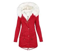 KHIRVWL 2024 Felpa Donna con Zip e Cappuccio Invernali Caldo Hoodie Cerniera Donna Cappotti Peluche a Manica Lunga con Tasche Sweatshirt Felpe in Pile con Cappuccio Giacca Outwear Donna Invernale