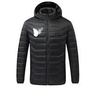 KHIRVWL Gilet Riscaldabile Uomo Donna Giacca Riscaldata Stampata Zona Invernale 21 Giacca di Cotone con Giacca Riscaldante Elettrica Intelligente a Temperatura Costante USB a Quattro Controlli