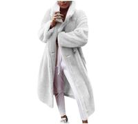 KHIRVWL Offerte del Giorno Felpe con Cappuccio Donna 2024 Offerta Felpa in Pile Patchwork Manica Lunga Felpe Donna con Zip Autunno Invernale Felpa Pelosa Casual Giacca Teddy Outwear Caldo Cappotti