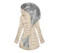 KHIRVWL Offerte Lampo Felpa con Cappuccio Scozzese da Donna Teddy Pullover in Pile Giacca in Pile con Cerniera Calda Giacca in Morbido Peluche Giacca in Pile con Cappuccio Moda Invernale