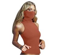 KHIRVWL Top UV Donna Casual Unicolore Senza Maniche Anti-UV Termico Giacca Anti UV Uomo Manica Lunga Estiva Ciclismo Estivo Viaggi Tropicali Felpa Leggera Protezione Solare