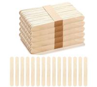KHIRY 300 Pezzi Bastoncini di Legno per Ghiaccioli E Artigianato, Spatole Naturali per Fai-da-Te