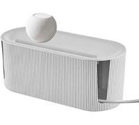 KHiry Scatola di Gestione dei Cavi, Organizer for Prese Multiple, Rack for Scatola di Immagazzinaggio Cavi Dati, Scatola Ordinata for Cavi Nascondi E Nascondi Ciabatte E Cavi Elettrici