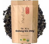 Khla - Tè Oolong 250g - Tè Blu Biologico - Naturale in Foglie Sfuzo - Wulong Tea Asiatico - Origine Cinese - Infusi alle Erbe
