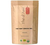 Khla - Tè Verde Sencha Biologico 250g - Foglie Sfuzo - Fresco e Profumato - Asiatico Naturale alle Erbe - Cinese Tea - Ghiacciato o Caldo - The Infusi alle Erbe - Dalla Cina