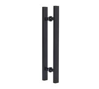 KHLMSRXJ Maniglie per Porte da fienile Esterne per impieghi gravosi, Maniglie per Porte d'ingresso per Ufficio, Negozio, Bagno, Porta Interna in Vetro, Maniglia a Spinta per Porta in Legno