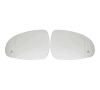 KHOFVSXWD Compatibile con Benz W214 Classe S W223 2021-2025 Vetro Specchietto Retrovisore Riscaldato con Avvertimento Punto Cieco A0998108101 A0998107701 Specchietto Lato(A Pair Blind Spots)