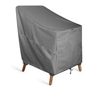 KHOMO GEAR - Copertura per sedie da giardino per mobili da esterno - Premium Heavy Duty - Grigio