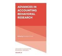 Khondkar E. Karim Advances in Accounting Behavioral Research (Copertina rigida)
