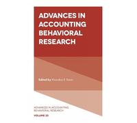 Khondkar E. Karim Advances in Accounting Behavioral Research (Copertina rigida)