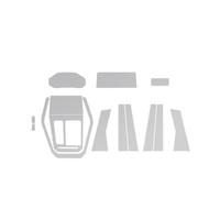 Khqdnh Car Navigation Pellicola Protettiva Per Chery Per Tiggo 7 Per Pro 2020-2024 TPU Pellicola Per Schermo Di Navigazione Per Auto Cambio Adesivo Protettivo Anti-graffio Interno(Whole set B LHD)