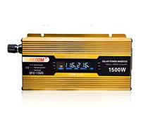 KHRKHHXLA 1500 W 2000 W Inverter da 12 V/24 V a AC 110 V/240 V, Display digitale, porte di ricarica USB, presa accendisigari da 12 V a 110 V - 1500 W(1500 W,24Vto110V)
