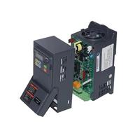 KHRKHHXLA Convertitore di frequenza variabile Inverter 220V 3PH a 3PH VFD 0,4/0,75/1,5/2,2/3kw, regolatore di velocità vettoriale a Transistor(3KW)