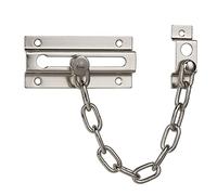 KHRKHHXLA Limitatore antifurto in Acciaio al Carbonio con Serratura a Catena for Porta di Sicurezza for Porte in Legno in casa, Hotel, chiavistello for Appartamenti(Gold)