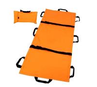 KHSASDDC Barella portatile di pronto soccorso, barella morbida pieghevole medica per uso domestico con 8 maniglie, tela ispessita, tavola di trasferimento per sollevatore di pazienti ospedalieri