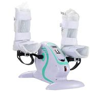 KHSASDDC Pedale ginnico elettrico motorizzato, Mini Bike Cyclette da ciclismo per mani, braccia, ginocchia e gambe, attrezzature per la riabilitazione del fitness per anziani, disabili e disabili(B)