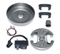 kHSUNzW Kit di Molle for Cuscinetto della Bobina di accensione del Tamburo della Frizione della Catena da .325" 7T for Motosega 445 450, Pezzo di Ricambio