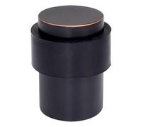 KHTUMEWARE Fermaporta da pavimento da 10 pezzi da 5 cm, fermaporta in bronzo oliato, protezione da parete paraurti per porta commerciale cuneo decorativo per fermaporta cilindrica