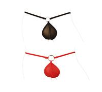KHUFUZI - Infradito da uomo con effetto seta, traspiranti, in rete, trasparente, ideale per fidanzato Confezione da 2 colori. L