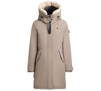 Khujo, cappotto invernale da donna, semi-lungo, modello Semie2 e Semie3, greige, XS