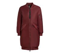 khujo Cappotto invernale da donna, caldo, extra lungo, brillante, bomber Lulu, XS-XXL, Burgundy red (rosso bordeaux), M