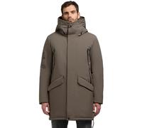 Khujo Carl2 Giacca Invernale Da Uomo Cape To Go Mantello Parka In Khaki