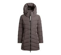 khujo Dier - Cappotto invernale da donna, trapuntato, corto, con giacca interna Darka, 232GRA-GREY, M