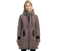 Khujo Jerry Neo Damen Invernale Giacca Piumino Parka Taupe