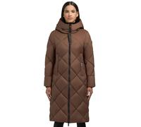 Khujo Salia Cappotto Invernale Donna Lungo Invernale Parka Imbottito Marrone