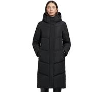 Khujo Torino4 Damen Cappotto Invernale Giacca Lunga Nera