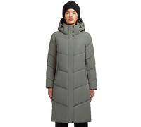 Khujo Torino4 Damen Cappotto Invernale Giacca Parka Lungo Grigio