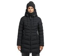 Khujo Tuhani3 Opaco Giacca Donna Invernale Cappotto Eskimo Nero