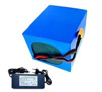 KHUKHU Batteria for bici elettrica agli ioni di litio da 72 V 30 Ah con caricabatterie da 84 V 3 A, compatibile con motori da 250 W-1500 W, BMS integrato, spina Anderson(XT60 Plug)
