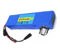 KHUKHU Batteria for bici elettrica al litio da 48 V 60 Ah con BMS e caricabatteria da 2 A, compatibile con motori da 250 W a 1000 W(T)