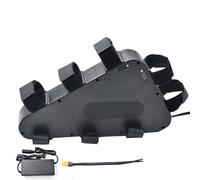 KHUKHU Batteria for bici elettrica da 36 V, 48 V, 52 V, borsa triangolare for telaio for bicicletta elettrica da 48 Volt, 28 Ah, for motore da 100-1500 W con caricabatterie USB(48V20.8AH with usb)
