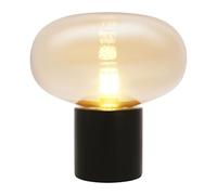 KHUKHU Lampada Da Tavolo Artistica Decorativa In Vetro Da Comodino LED E27