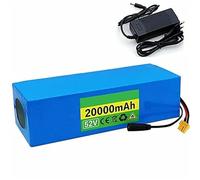 KHUKHU Pacco batteria al litio 52V 20AH con caricabatterie e BMS, compatibile con motori da 250W a 1000W(T)