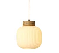 KHUKHU Paralume In Vetro Con Base E26, Lampada A Sospensione In Vetro A Forma Di Lanterna Antica, Lampadario Superiore Con Montaggio A Incasso, Lampade Decorative For Bar Ristorante(20cm)