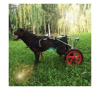 KHUY Carrellino Cane Disabile, Carrello Cani Disabili Taglia Grande per Cani Anziani, Riabilitazione, Walkin Wheels (Size : X-Large B)