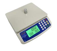 KHYTEBV Bilancia Digitale da Laboratorio 20 Pezzi 30 kg 1 g di precisione LCD Bilancia Elettronica Peso Bilancia Alimentare di precisione in plastica