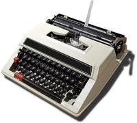 KHYTEBV Macchina da Scrivere Manuale, Portatile, per l'elaborazione di Testi, Vecchio Stile, con Doppia Bobina, Nastro Nero e Rosso
