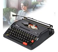 KHYTEBV Macchina da Scrivere Manuale retrò, Macchina da Scrivere Meccanica, Macchina da Scrivere Manuale Vecchio Stile, per Prendere Appunti, Lettere, memorie, Bianca